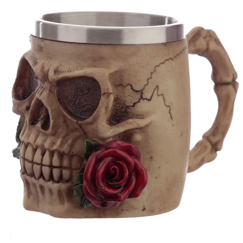 Frises décoratives de roses du crâne