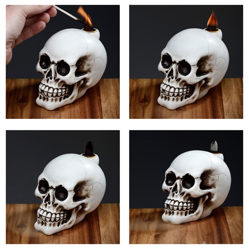 Porte-encens de reflux du crâne