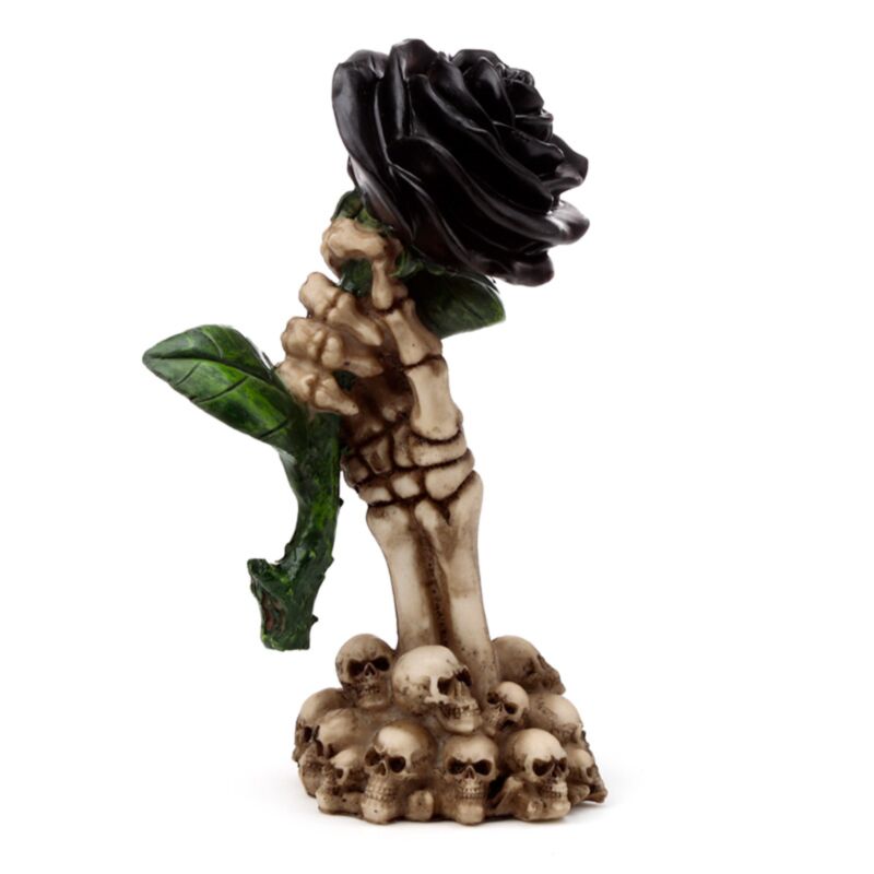 Squelette Hand Keep Black Rose Home Accessoire