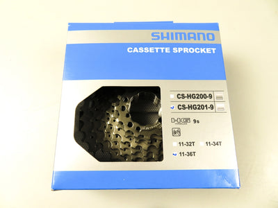 Shimano Alivio CS-HG201 11-36 9 Vitesse