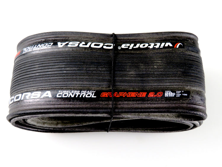 Vittoria - pneu pliable corsa tlr graphene 2.0 noir 700x28c