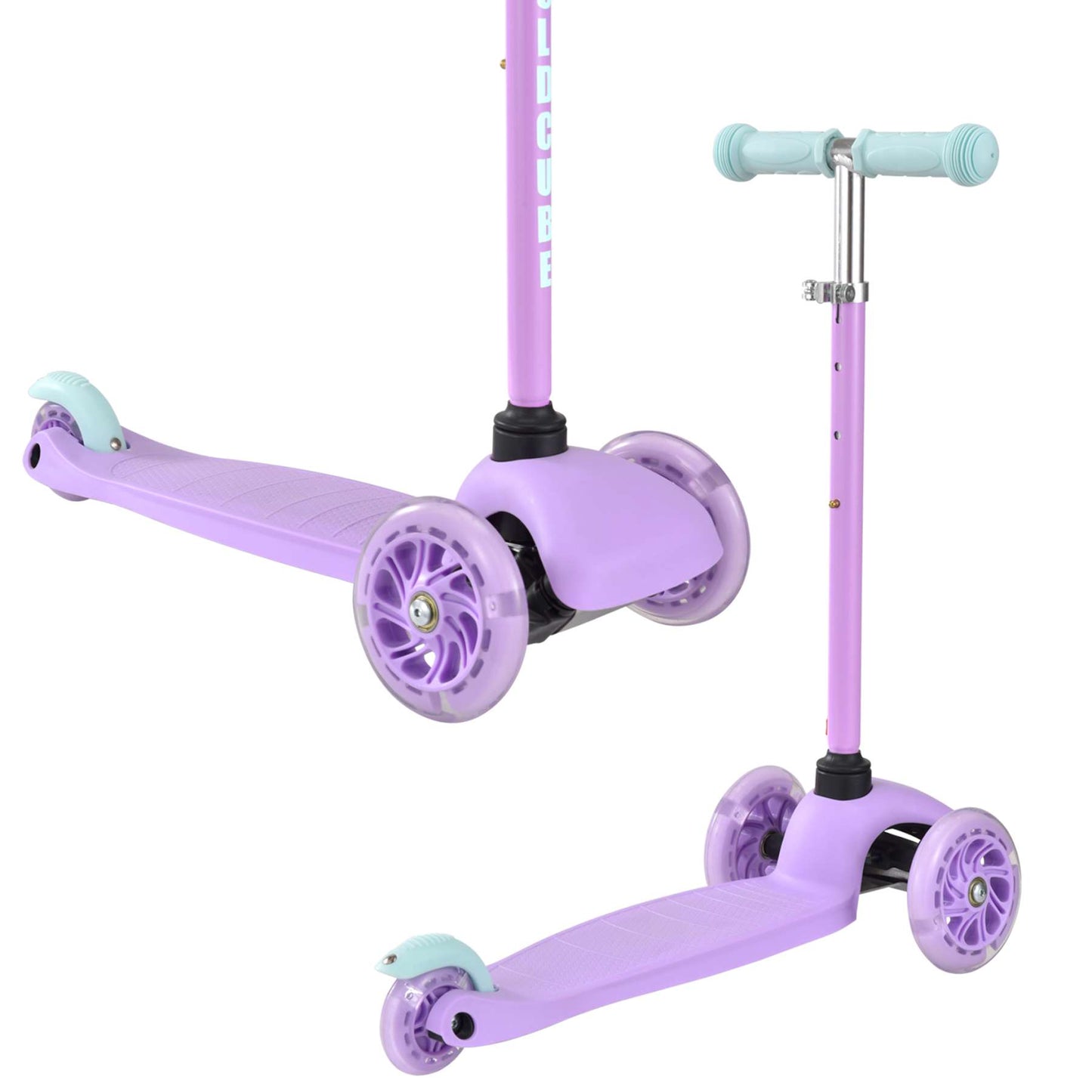 Trottinette à trois roues Boldcube Teeny - lilas