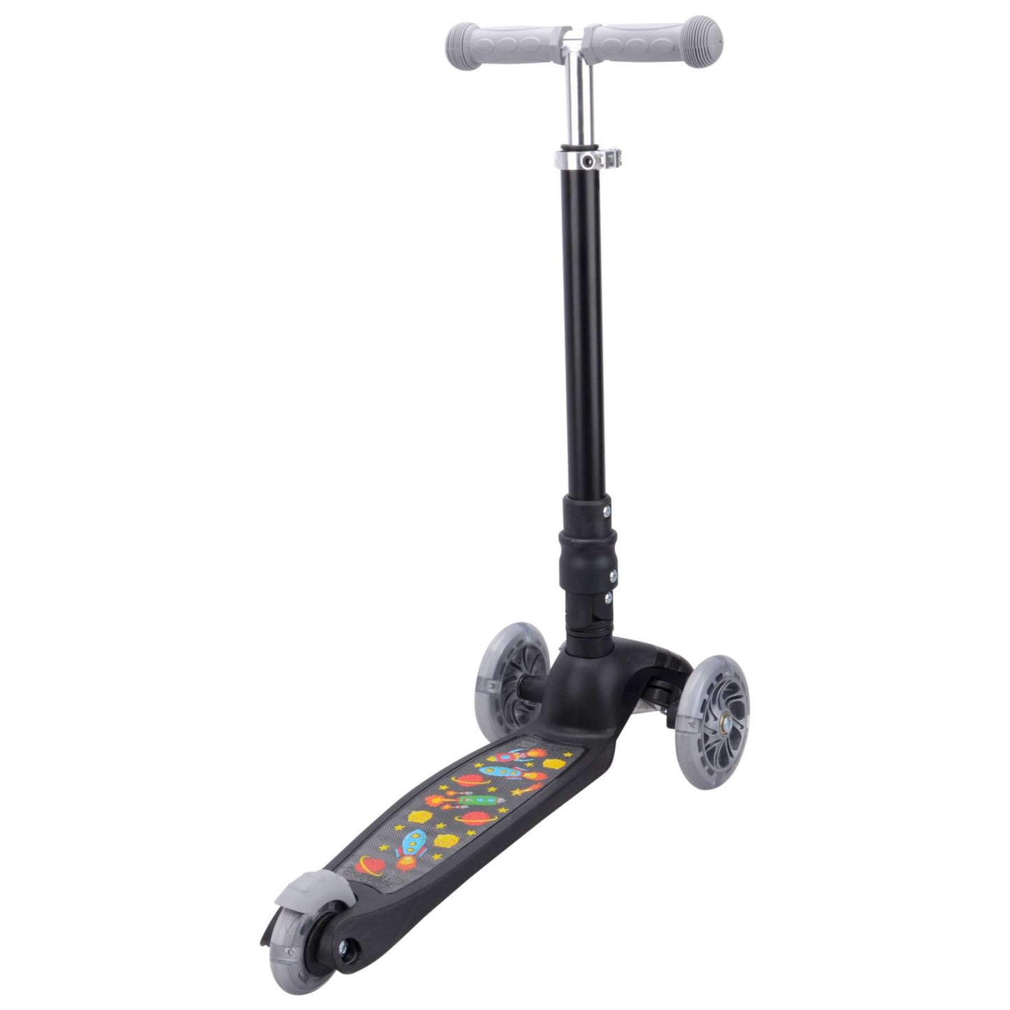 Trottinette à trois roues Boldcube Teeny Fold - noir fusée