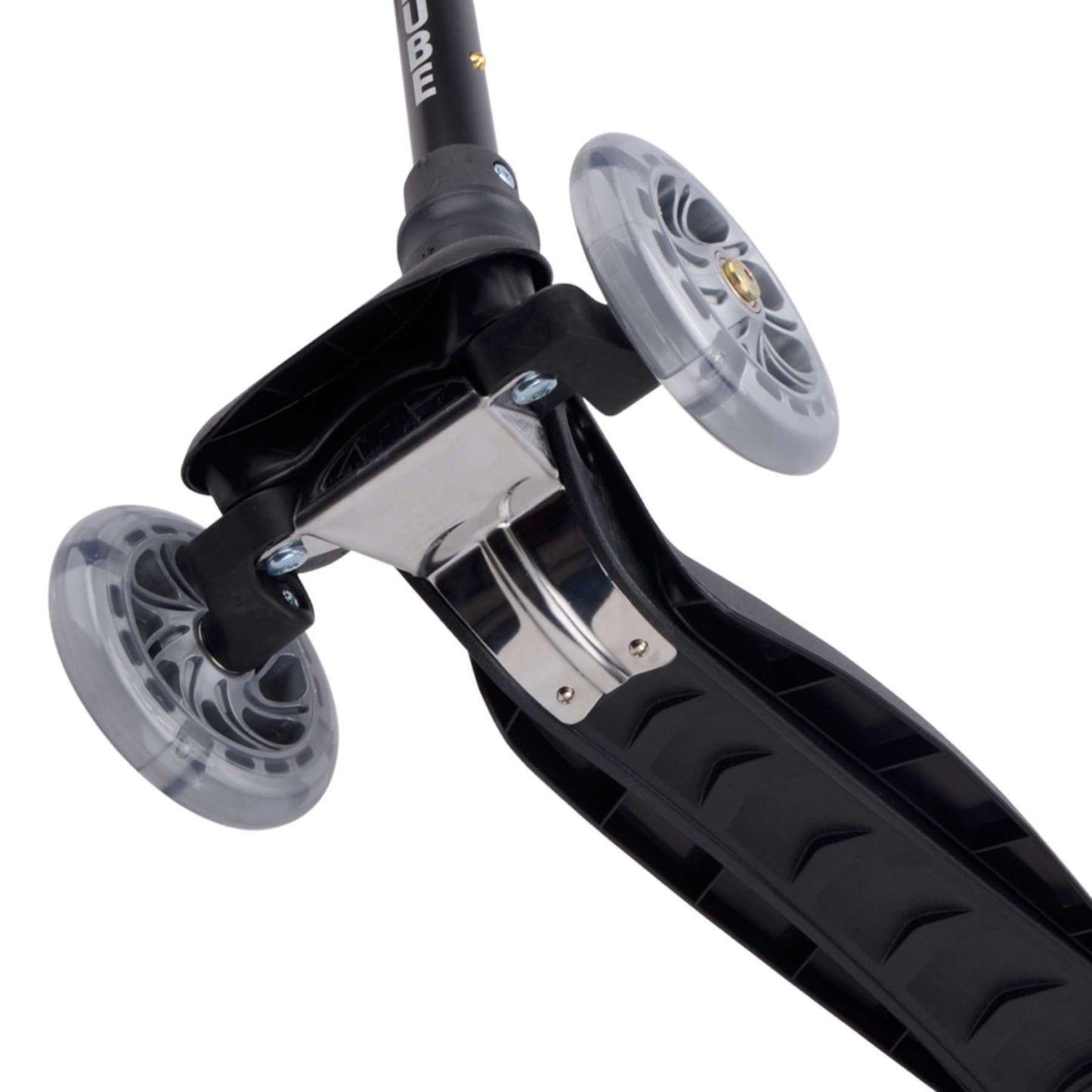 Trottinette à trois roues Boldcube Teeny Fold - noir fusée