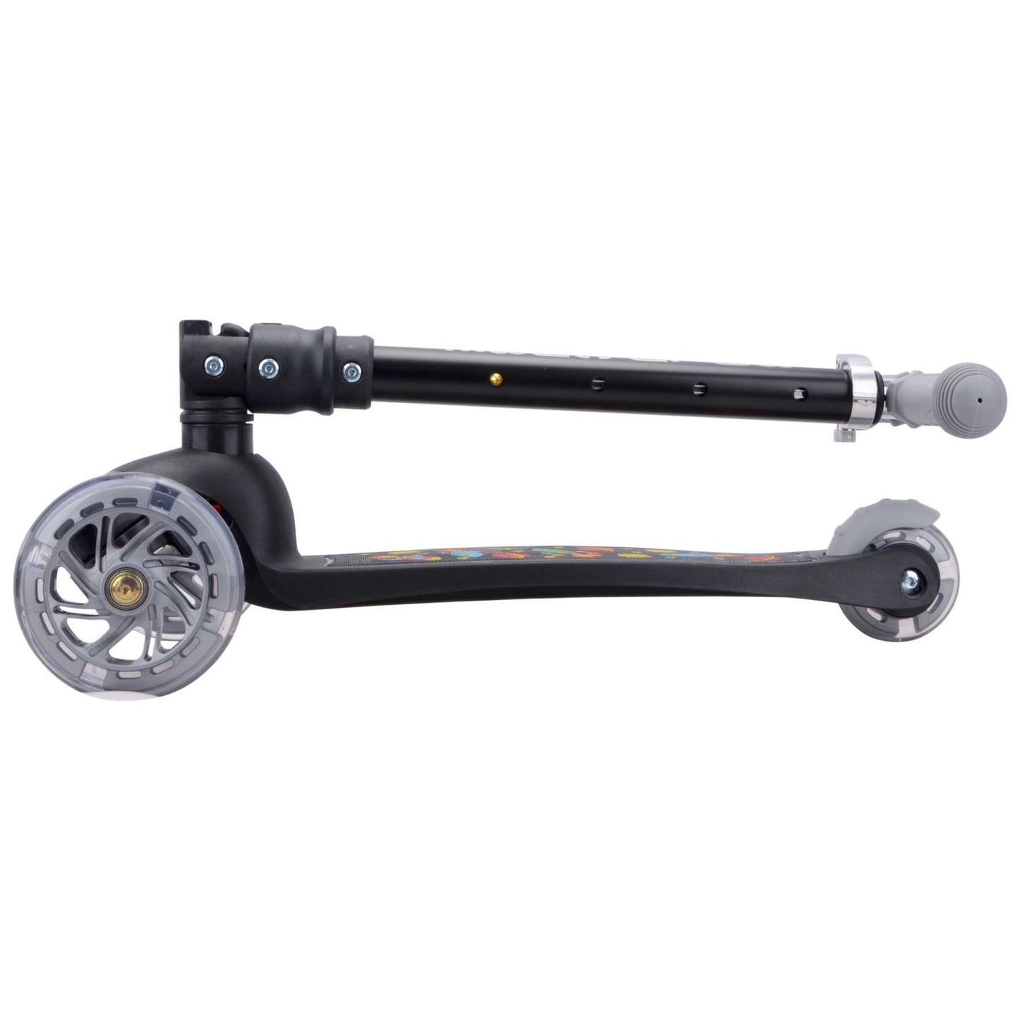 Trottinette à trois roues Boldcube Teeny Fold - noir fusée