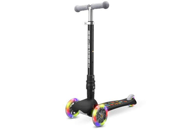Trottinette à trois roues Boldcube Teeny Fold - noir fusée