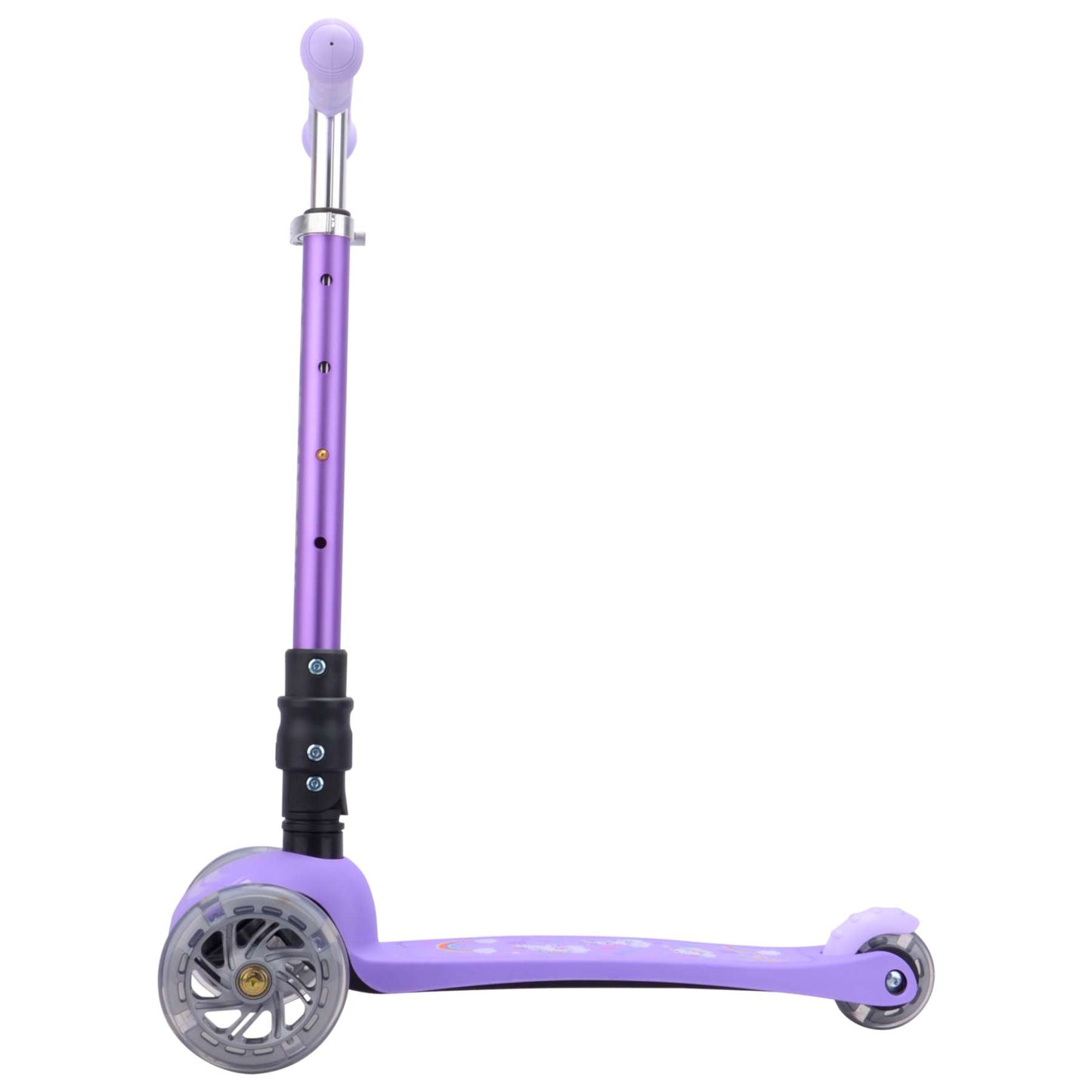 Trottinette à trois roues Boldcube Teeny Fold - Licorne Violet