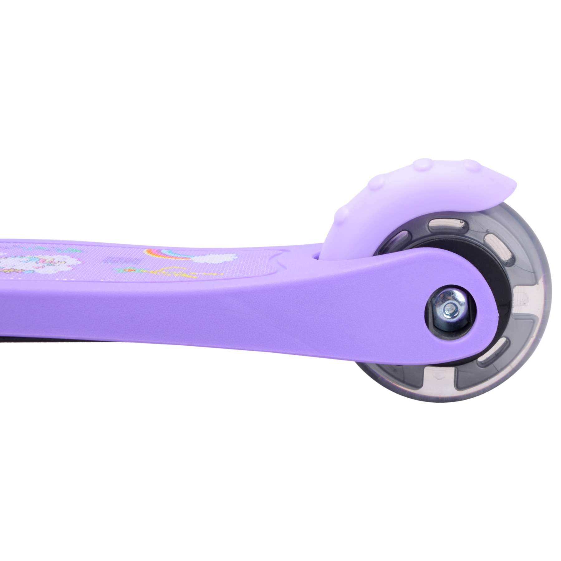 Trottinette à trois roues Boldcube Teeny Fold - Licorne Violet