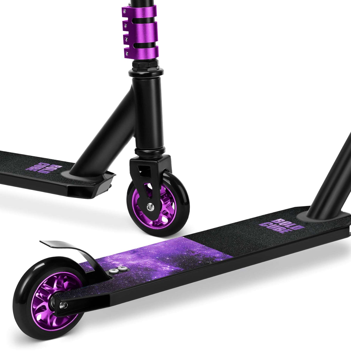 Trottinette freestyle Boldcube Deluxe - violet