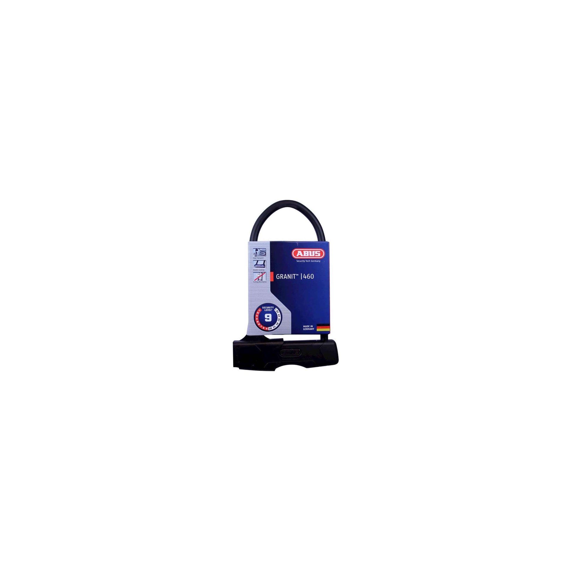 ABUS GRANIT 460 BEUGELLOT - 23 cm - noir