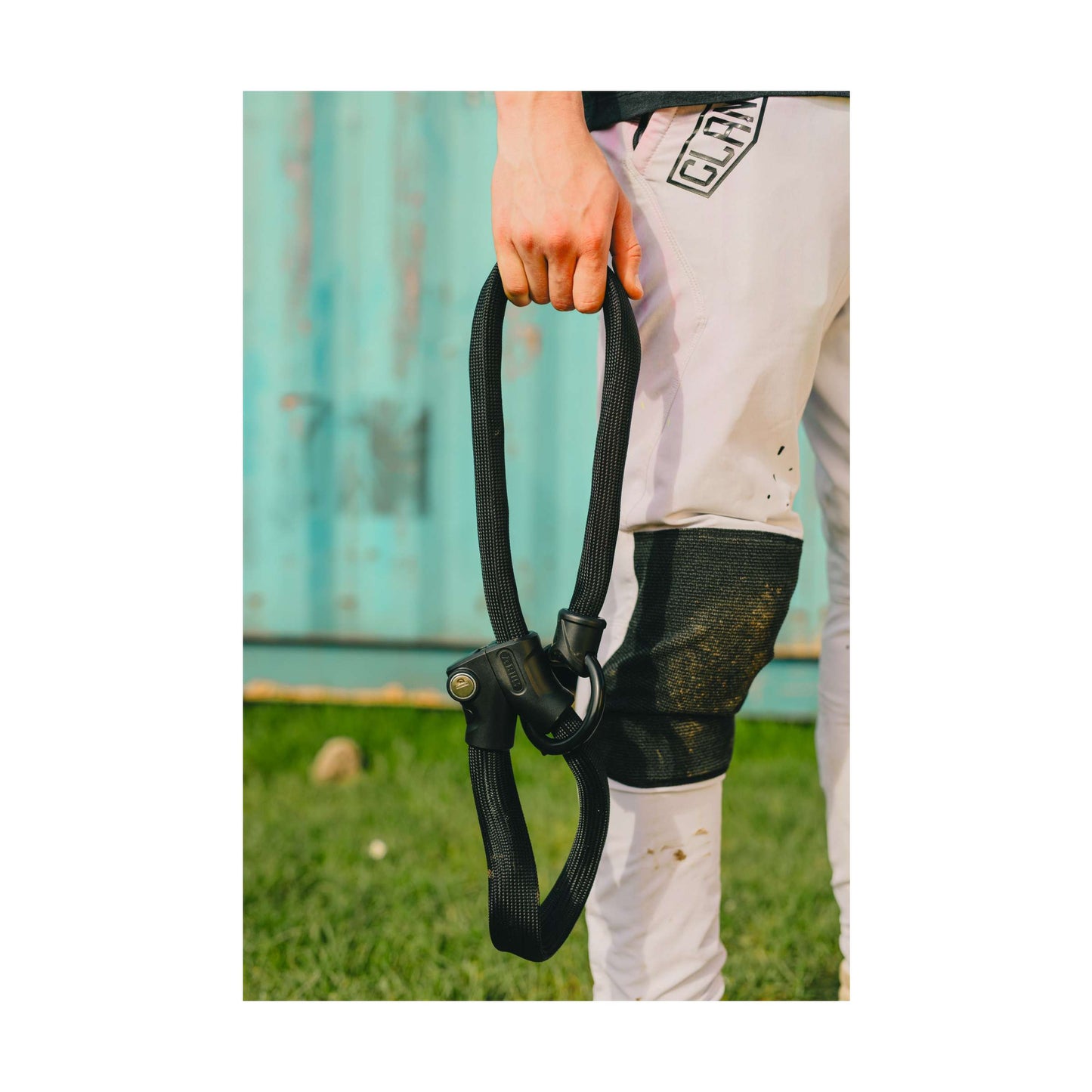 Abus Chain Lock Infinity Loop 1806 110 Black