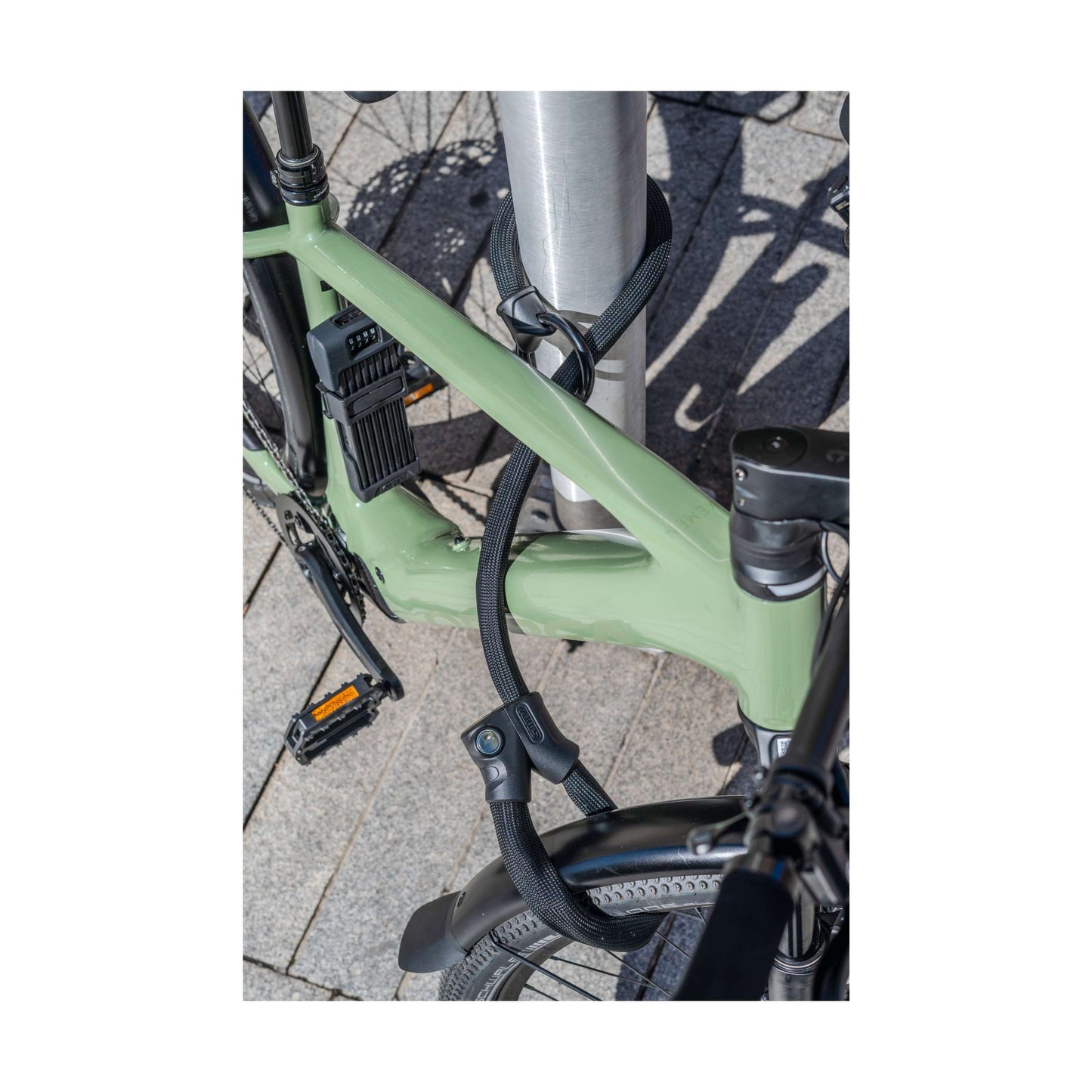 Abus Chain Lock Infinity Loop 1806 140 noir