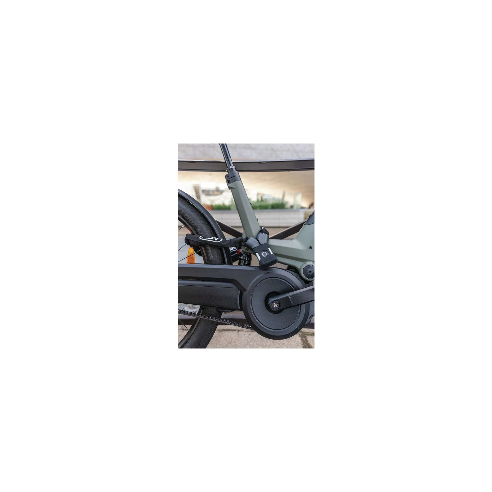 Abus Chain Lock Yardo Empreinte digitale 7807FP 110 Black