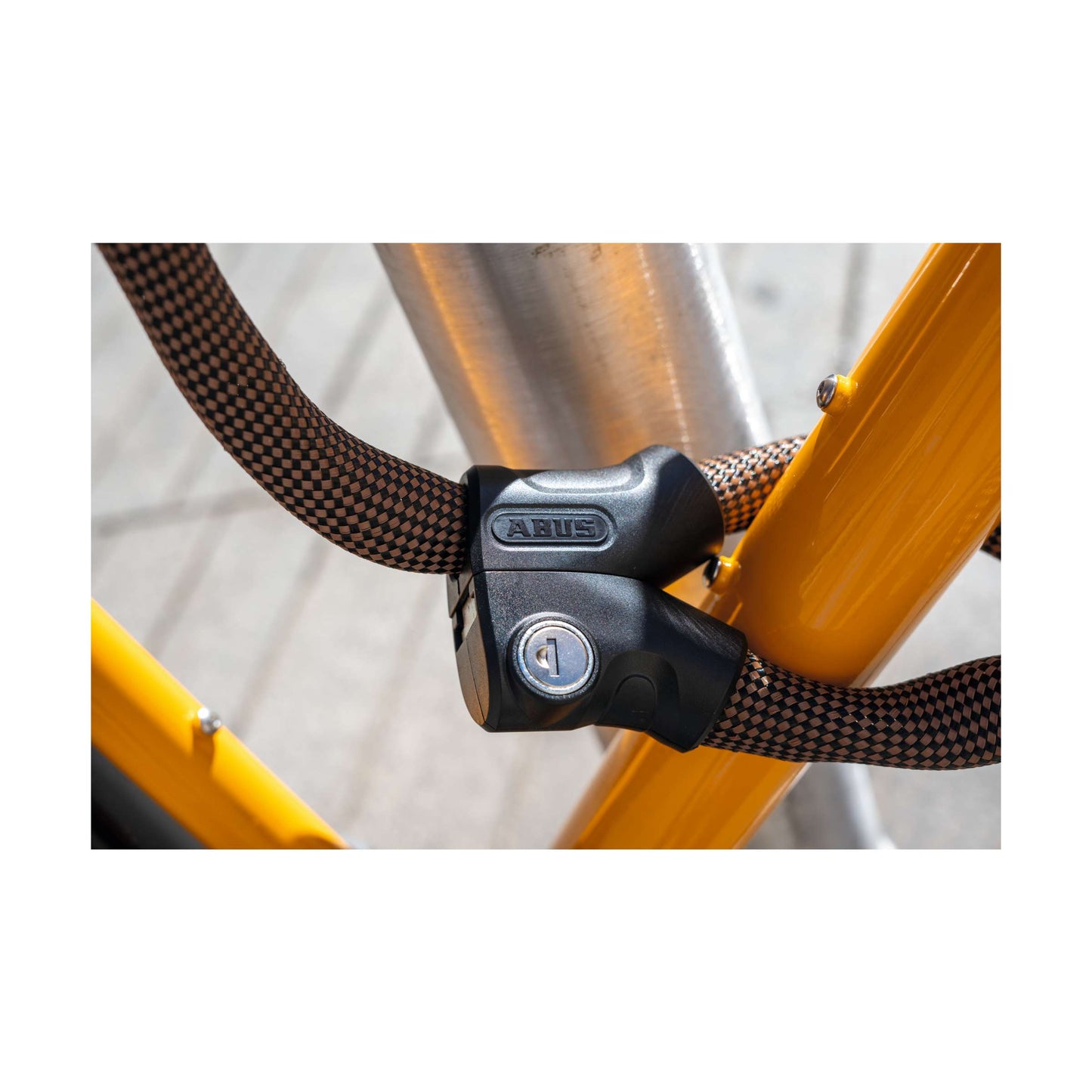 Abus Chain Lock Infinity Loop 1806 140 Autumn Orange