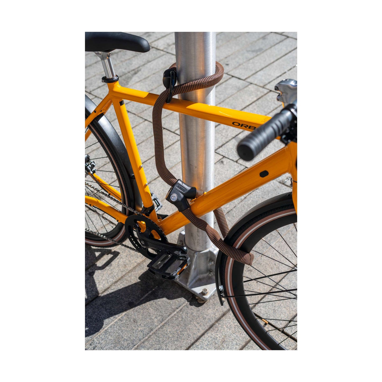 Abus Chain Lock Infinity Loop 1806 140 Autumn Orange