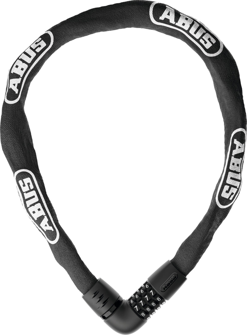 Abus chaîne antivol code tresor 6807c 85 noir