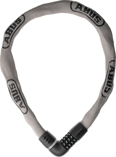Abus chaîne antivol code tresor 6807c 110 tec gris