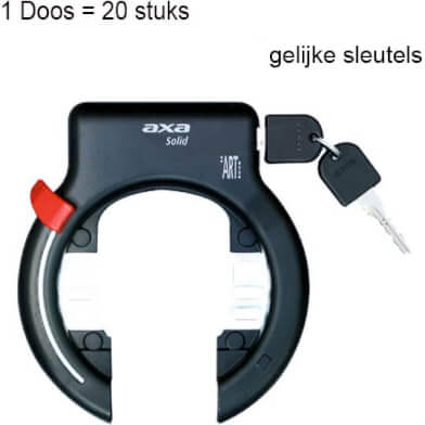 AXA Solid RingsLot avec la même clé