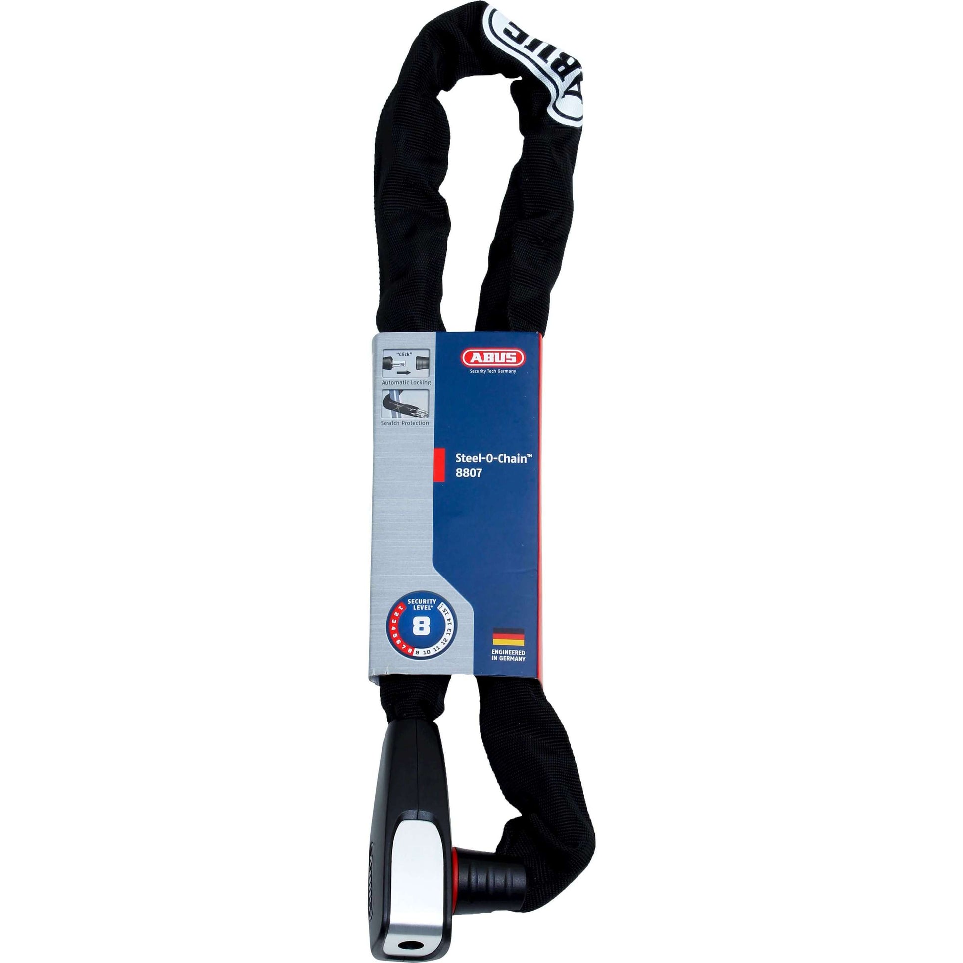 ABUS Steel -o -Chin 8807K 85 BK - Verrouillage du vélo - 85 cm - noir