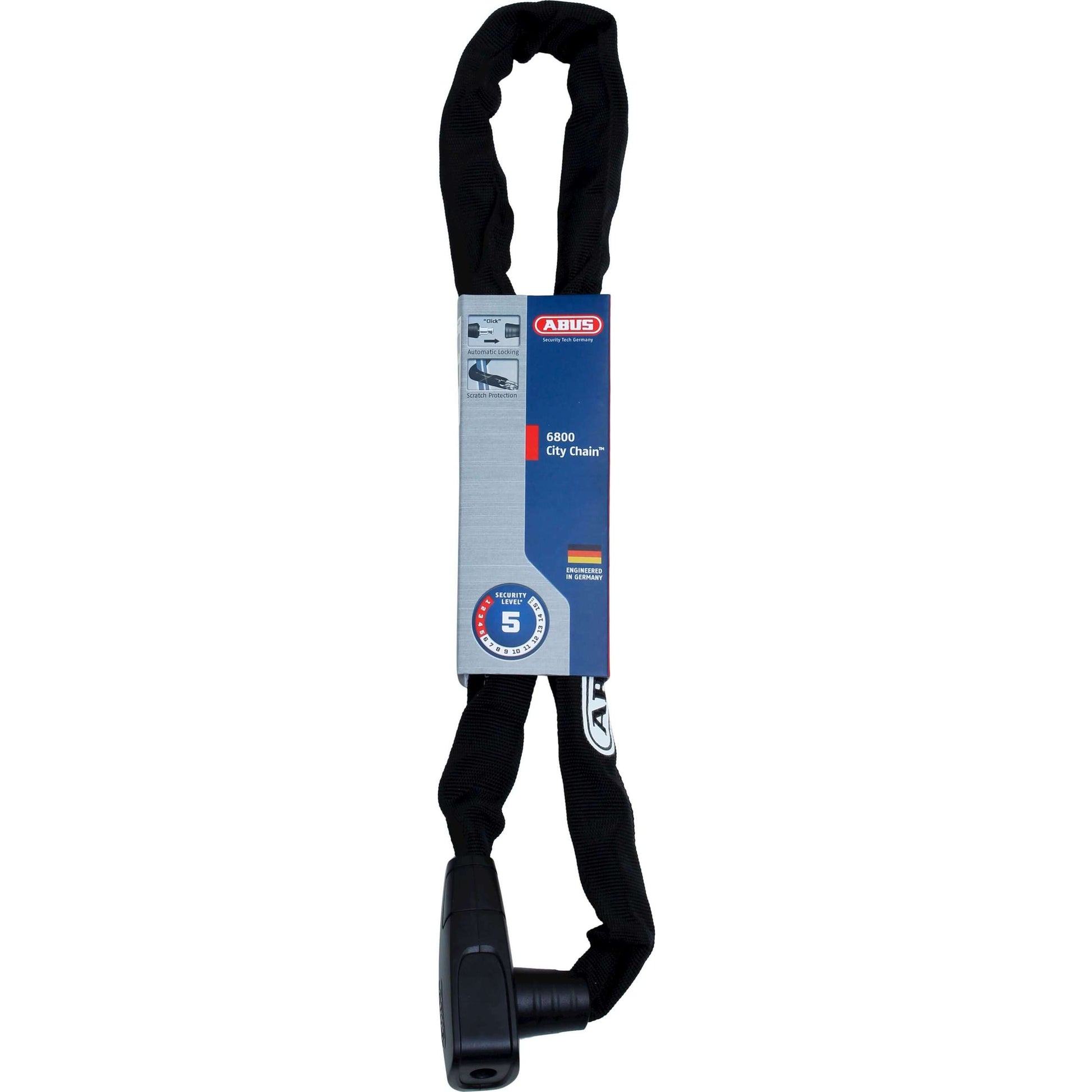 Abus CityChain 6800 85 2.0 noir - 85cm