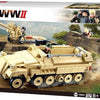 Half-track de l'armée Sluban de la Seconde Guerre mondiale avec canon (m38-b0695)
