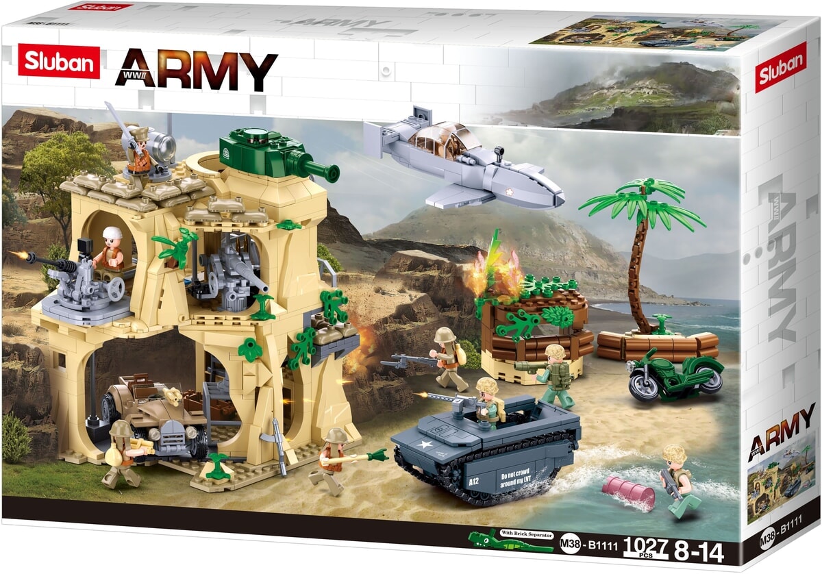 Armée Sluban la bataille d'iwo Jima (m38-b1111)
