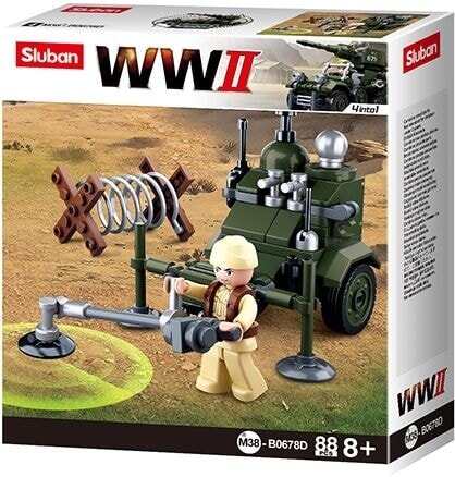 Dragueur de mines de l'armée Sluban de la Seconde Guerre mondiale (M38-B0678D)