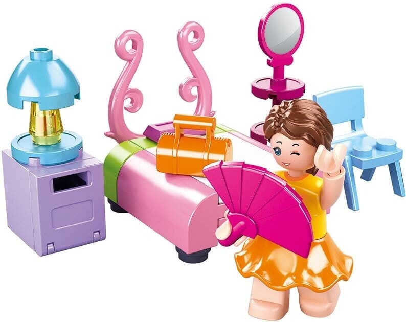 Chambre de rêve de fille Sluban (m38-b0800d)