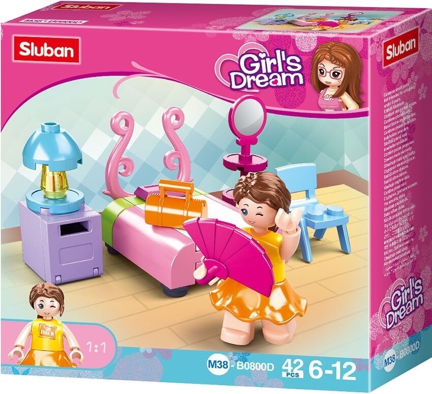 Chambre de rêve de fille Sluban (m38-b0800d)
