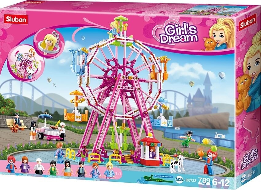 Grande roue de rêve de fille Sluban (m38-b0723)