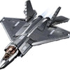 Version de revêtement métallique pour avion furtif Sluban j-35s (m38-b1186)