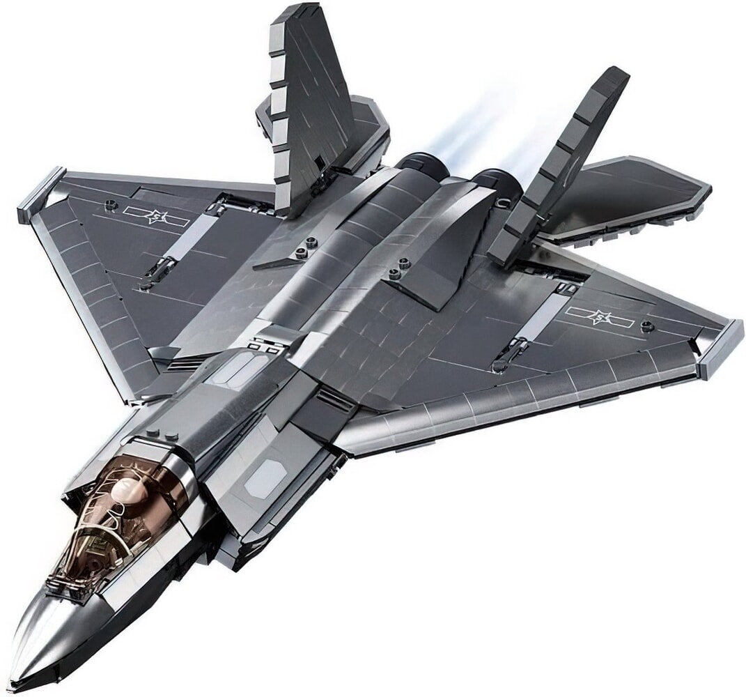 Version de revêtement métallique pour avion furtif Sluban j-35s (m38-b1186)