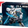 Sluban p.r. méca blanc gris (m38-b1151)