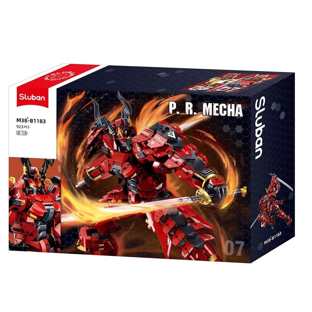 Sluban p.r. méca rouge noir (m38-b1183)
