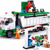 Camion poubelle plus propre de la ville de Sluban (m38-b0780)