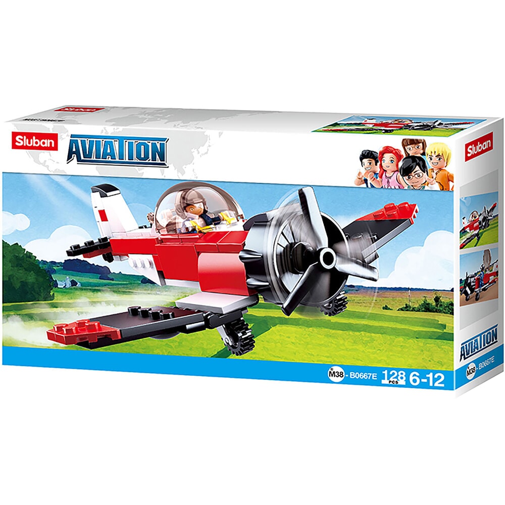 Sluban aviation avion à hélice (m38-b0667e)