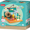 Chambre de rêve de fille Sluban du rêve de fille chat gris (m38-b0919c)