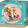 Chambre de rêve de fille Sluban du rêve de fille de chat tacheté blanc (m38-b0919d)