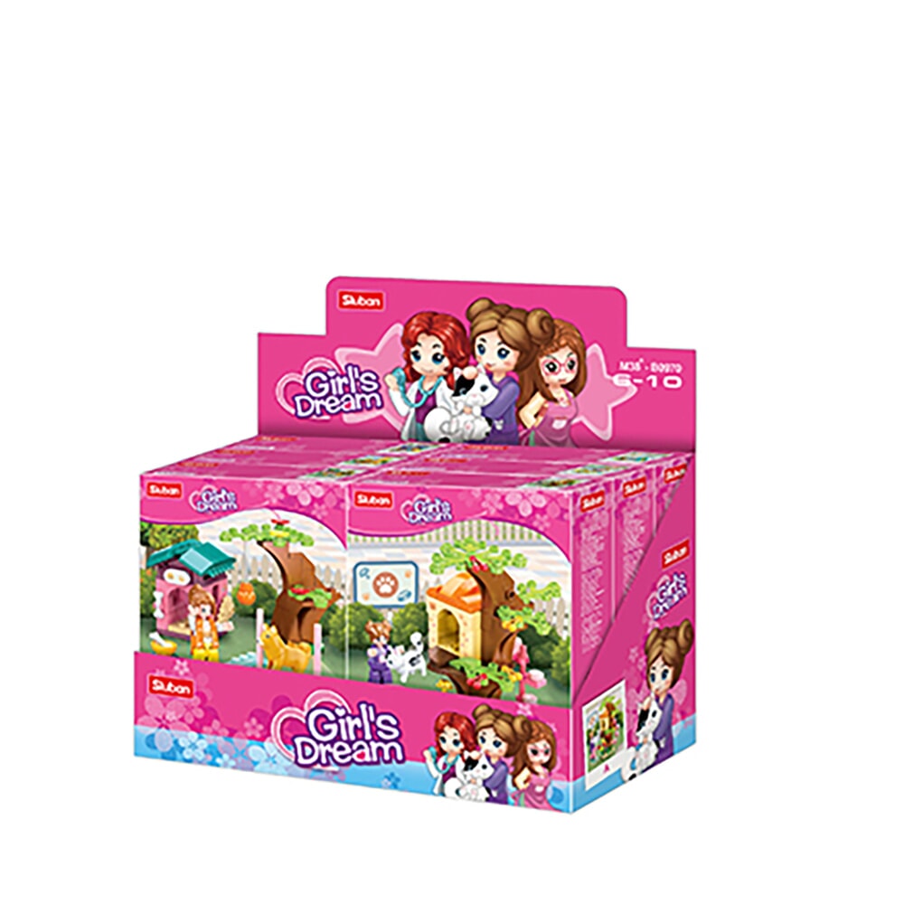 Rêve de fille du parc d'attractions animalier Sluban (m38-b0970)