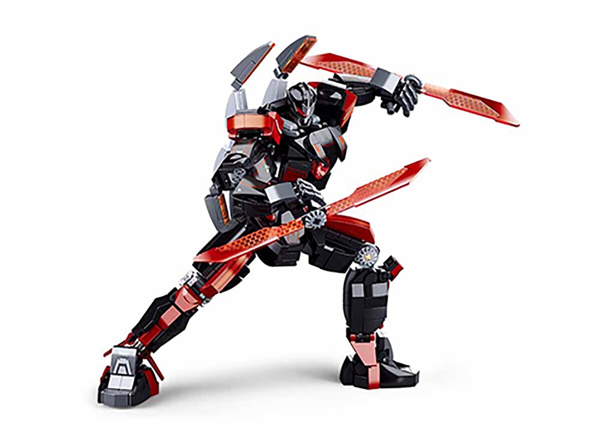 Sluban p.r. mecha espace orange noir (m38-b1120)