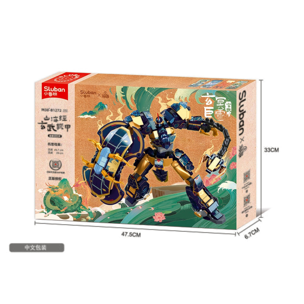 Sluban p.r. mecha classique des montagnes et de la mer (m38-b1272)