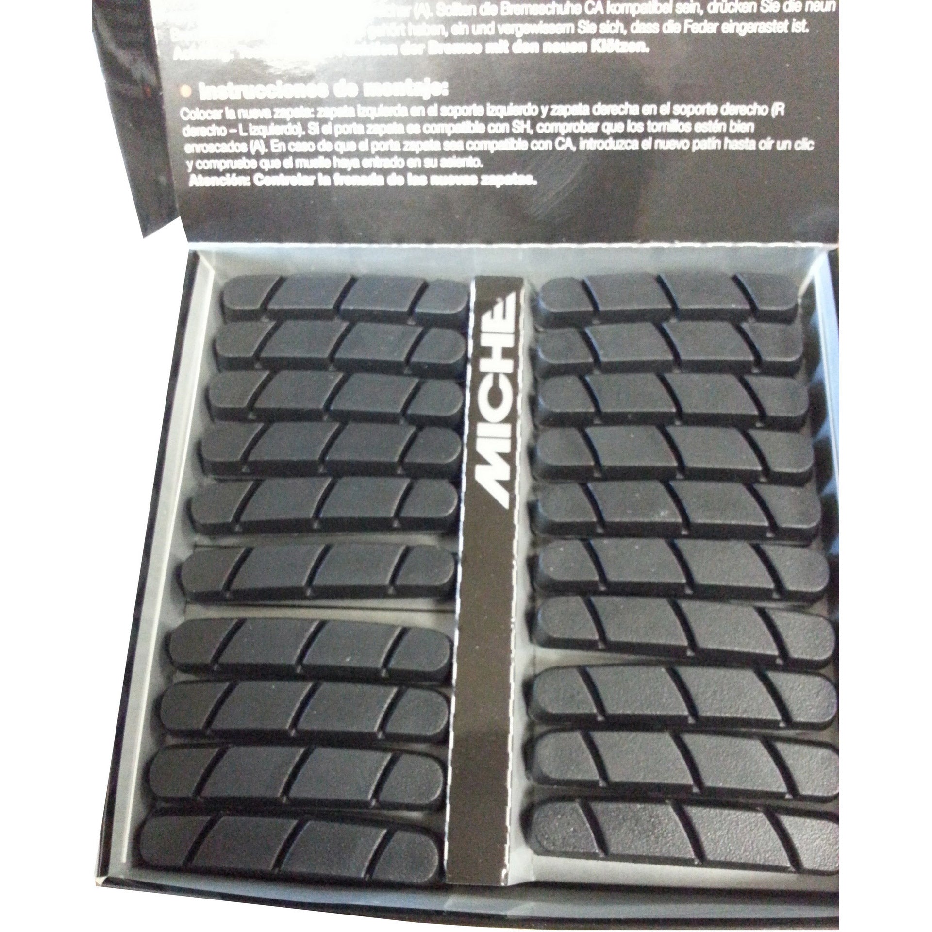 Plaquettes de frein Miche pour roues Alu (40e)