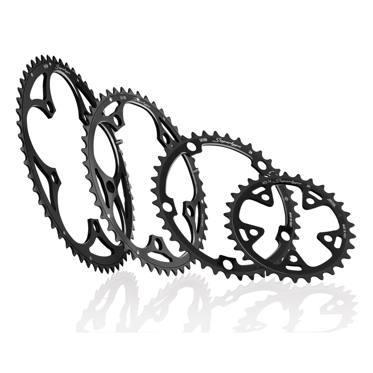 Shimano Chain Top Supertype 130 42T Shimano Triple Black