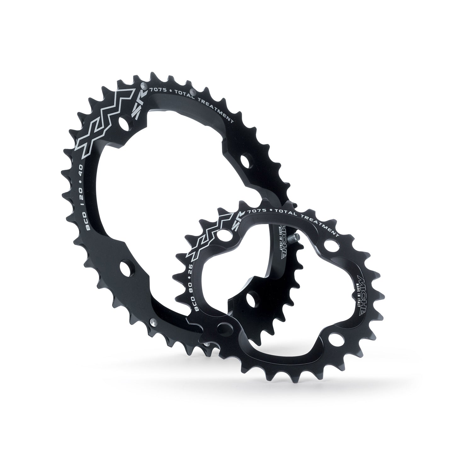 Supertype Miche en plateau 130 39t Shimano Triple Silver