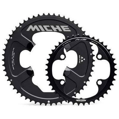 Miche Chaining Leaf Utg R92 12V 52 tands noir avec boulons