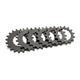 Miche Chain Top 20T pour les moteurs à vélo électrique noir