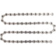 Collier 12v Link rapide 1 2-3 32 138 Liens d'argent