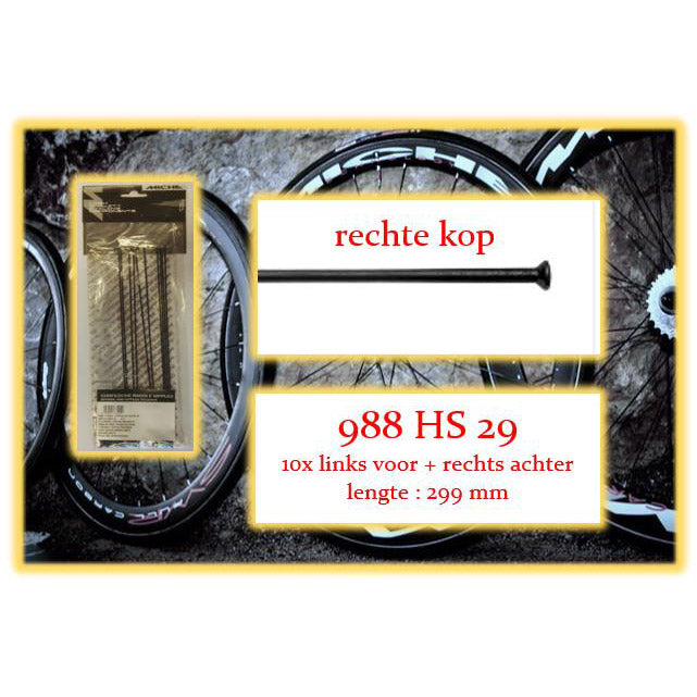 Miche Spaak + Nip. 10x LV + RA 988HS.29 Tête droite