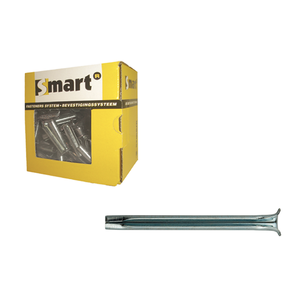 Pgb-europe intelligent | manchon de serrage en acier à ressort trempé 6x100 zn | 100 pièces sm00ea001060100e