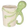 Lisa Parker Octopus Formed Handle Ceramic Mug